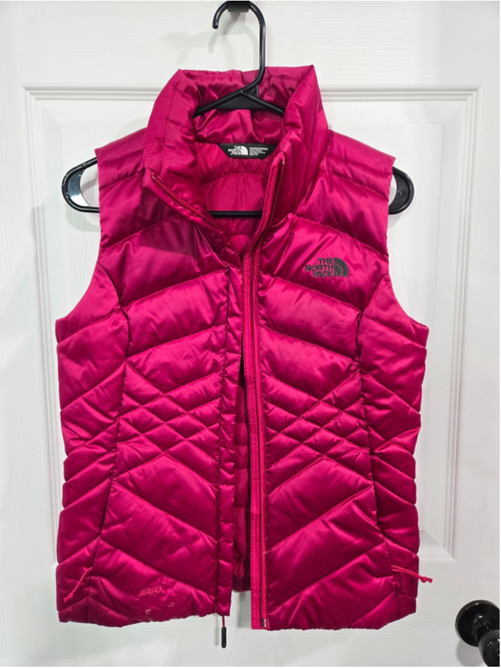 Women's The North Face Puffer Vest Pink Size XS